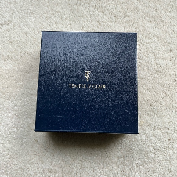 STUNNING NWT TEMPLE ST CLAIR 18K GOLD CELESTIAL GEMSTONE ORBITAL PENDANT CHARM - Picture 16 of 16